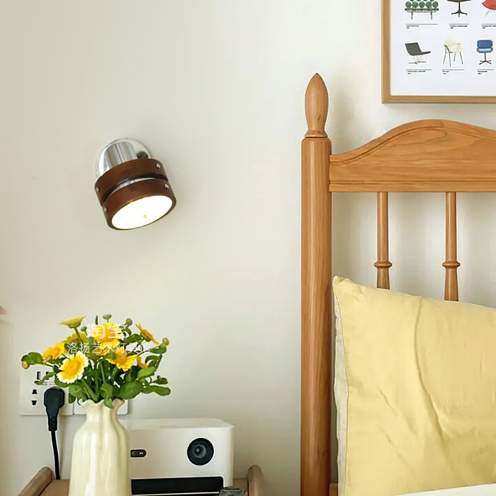 Kamvy Plug In Wandlamp