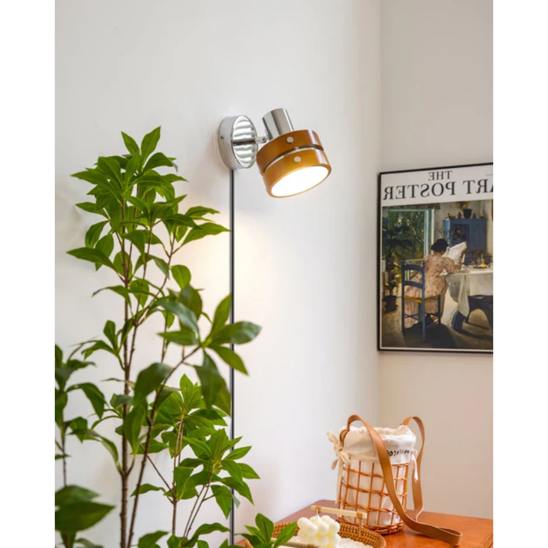 Kamvy Plug In Wandlamp