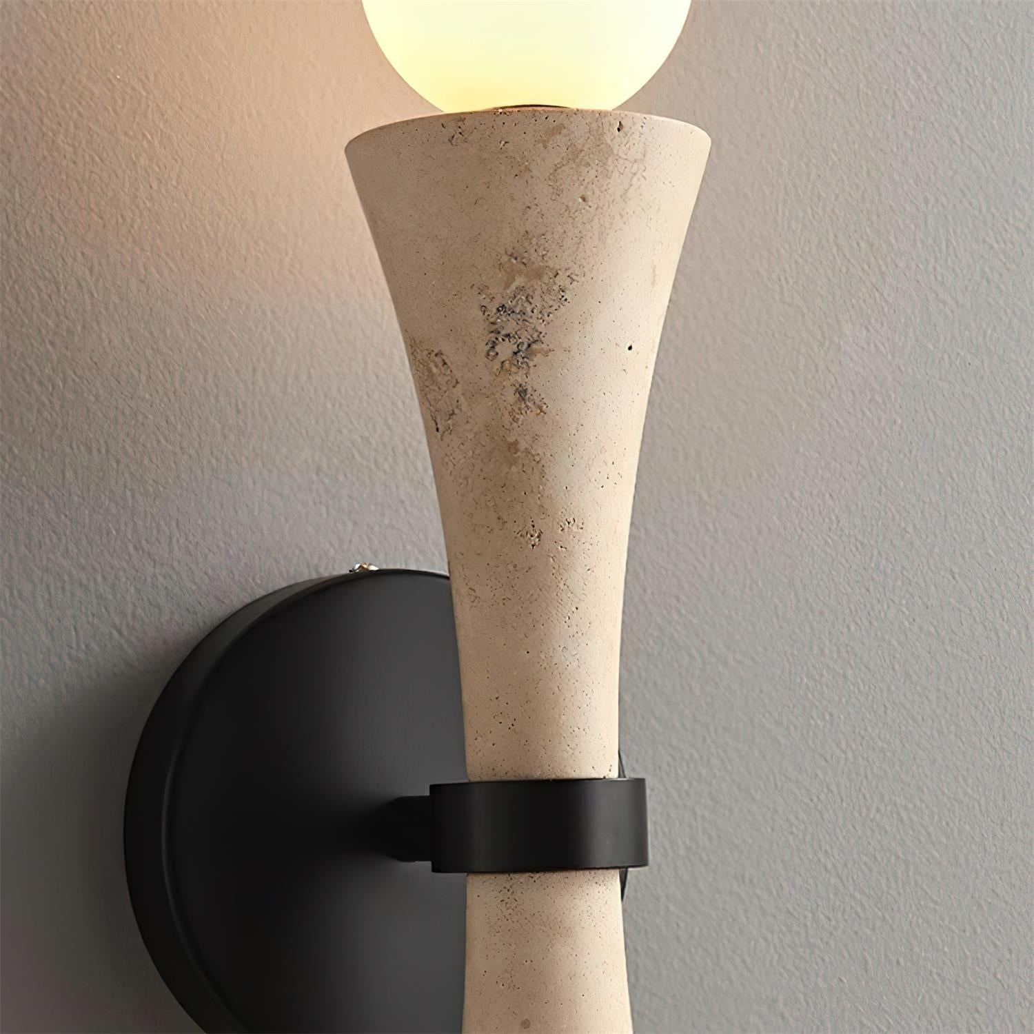 Keyta Natuursteen Wandlamp