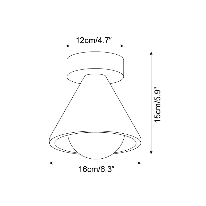Kenyla Plafondlamp