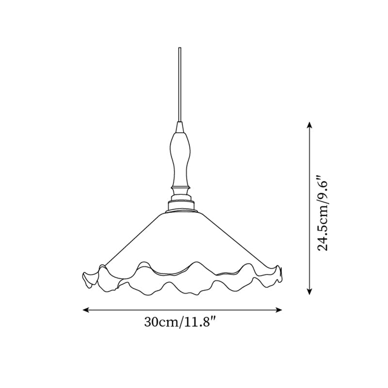 Keya Glazen Hanglamp