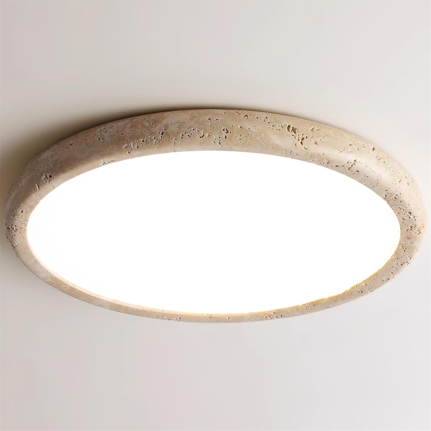 Elbato Travertijn Plafondlamp