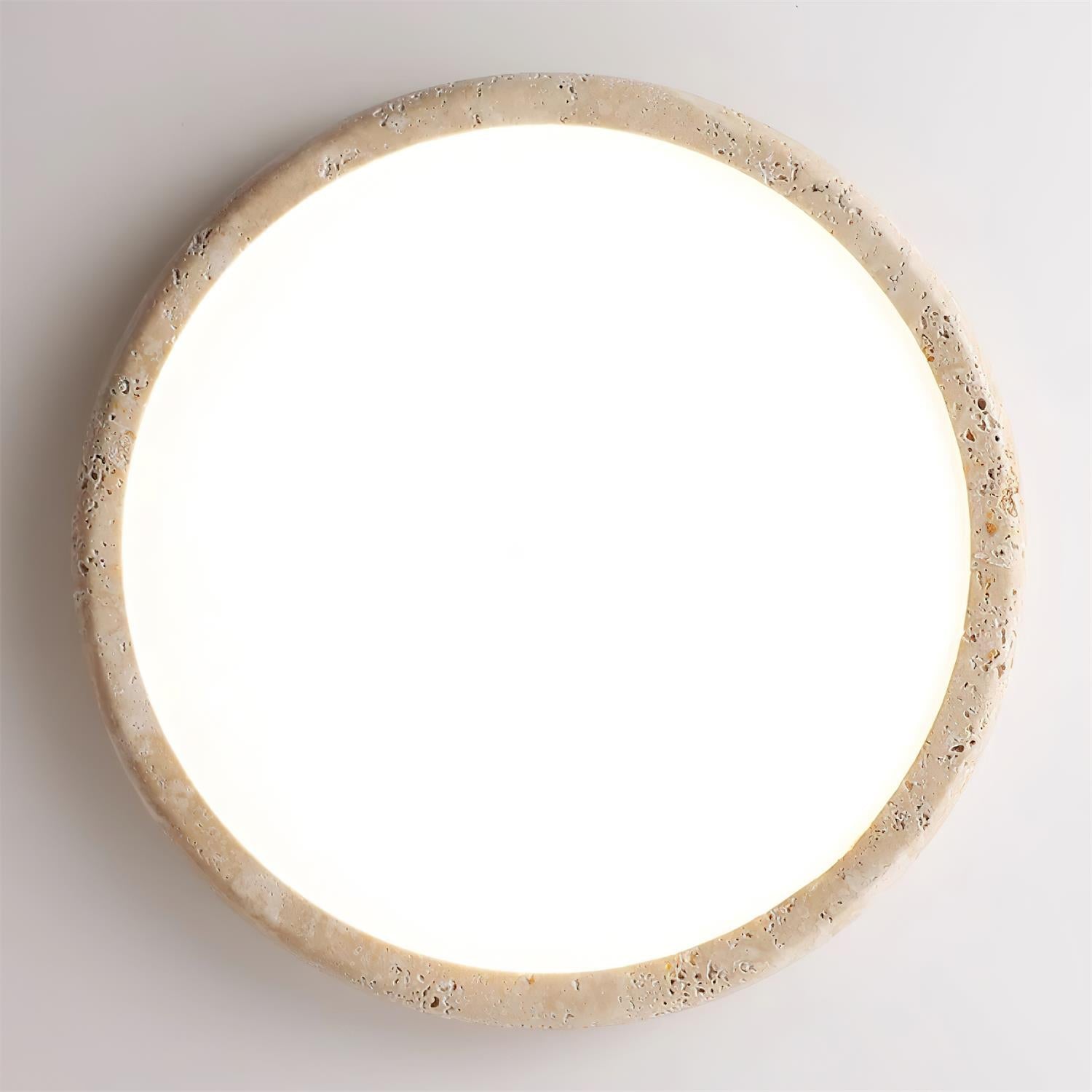 Elbato Travertijn Plafondlamp