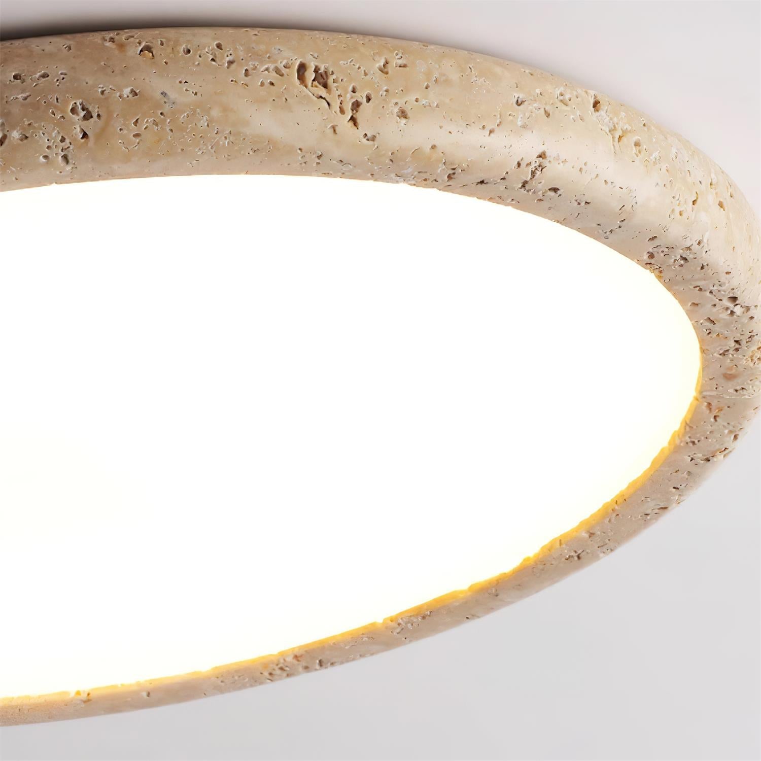Elbato Travertijn Plafondlamp