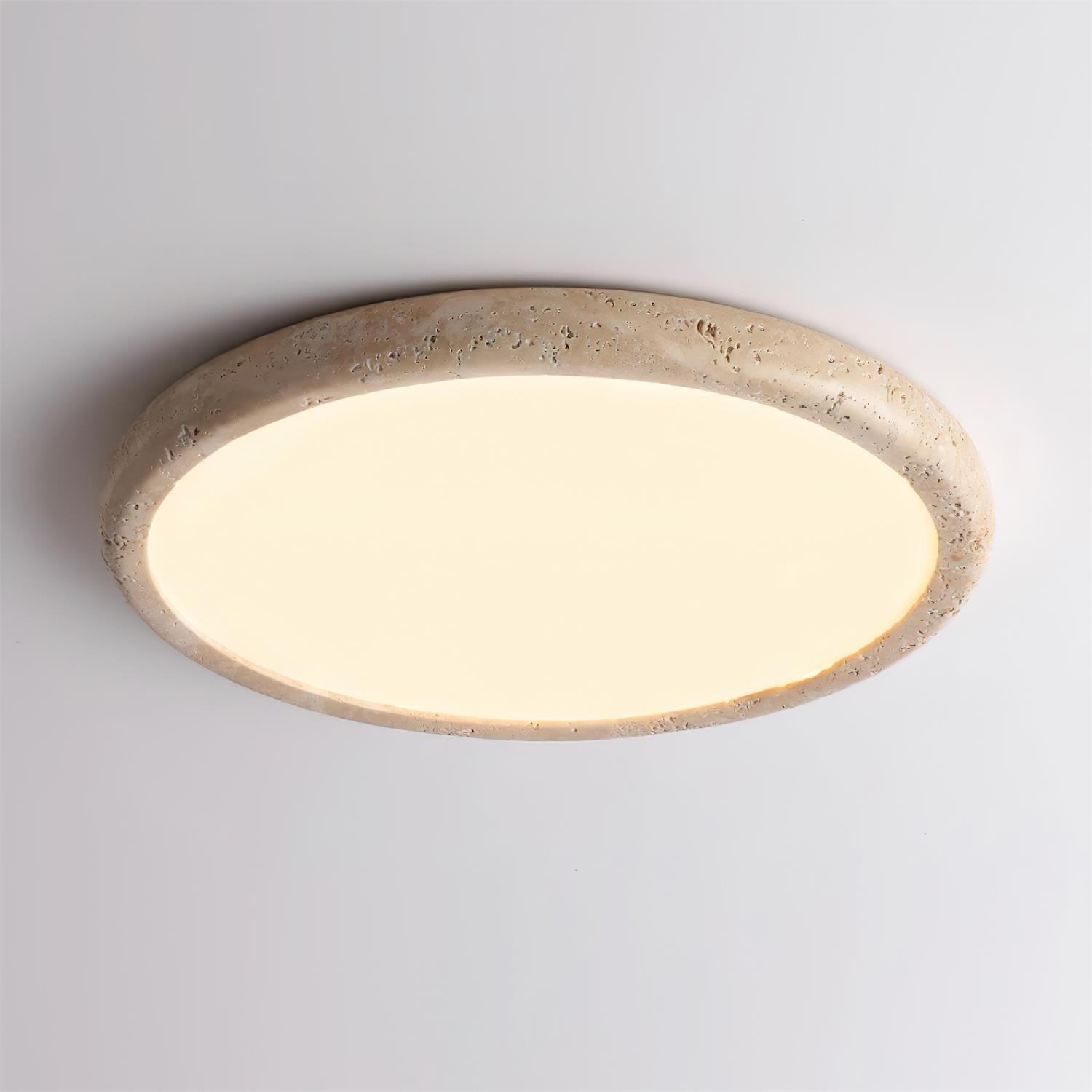 Elbato Travertijn Plafondlamp