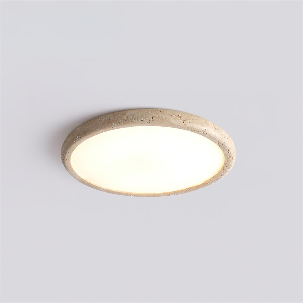 Elbato Travertijn Plafondlamp