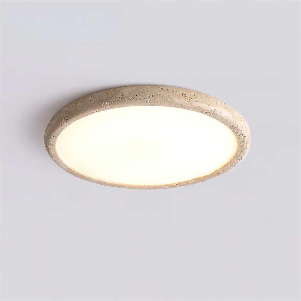 Elbato Travertijn Plafondlamp