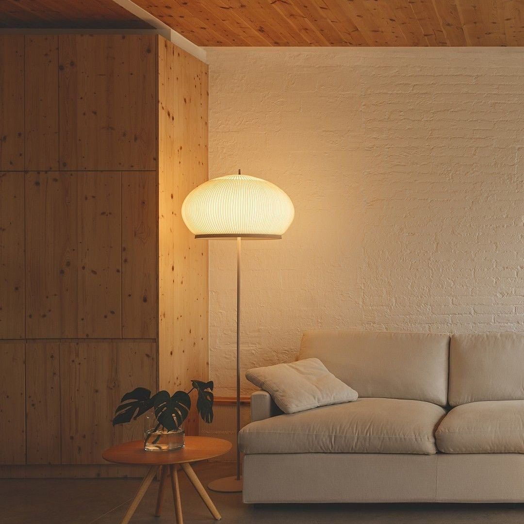 Lampada da pavimento Mirelo Japandi