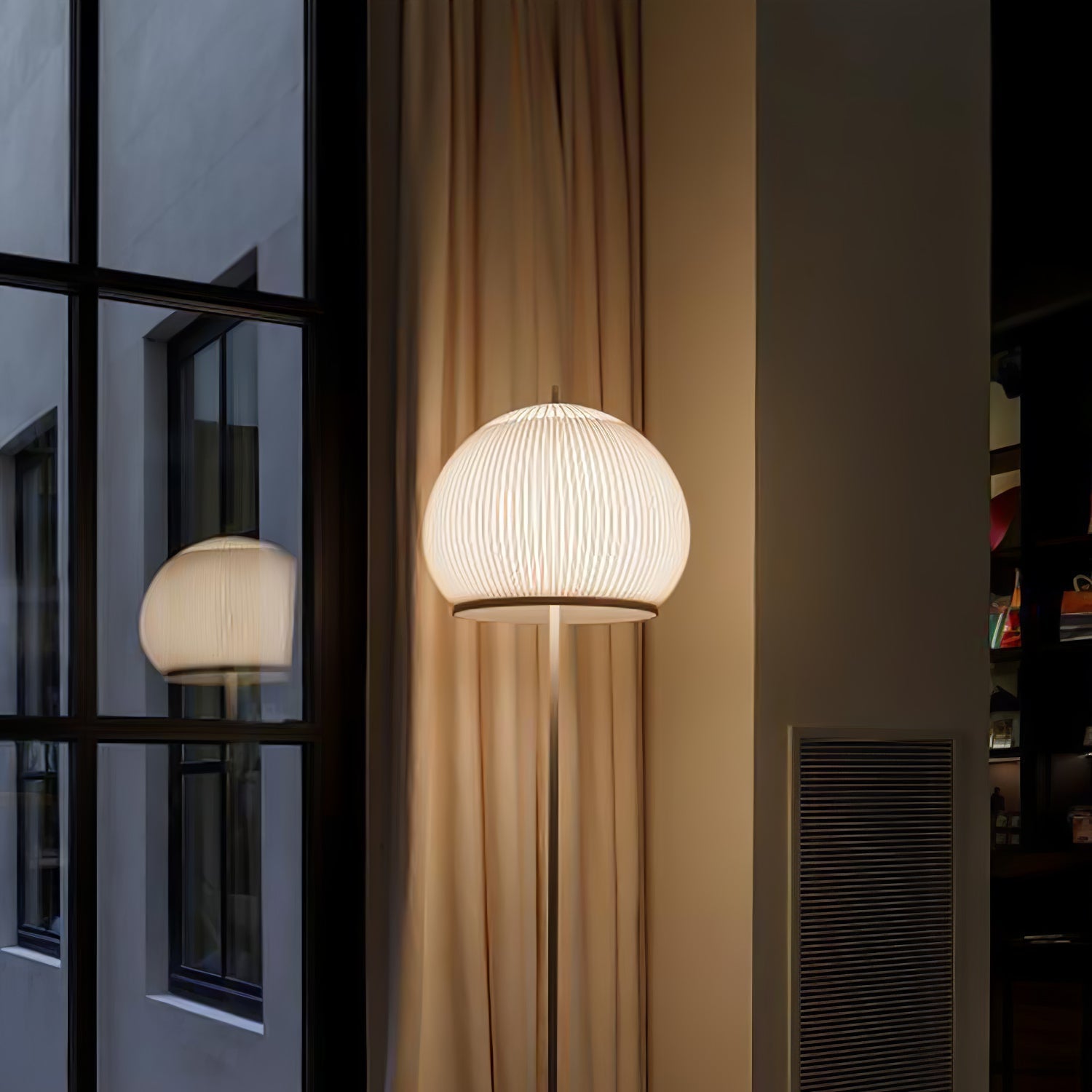 Lampada da pavimento Mirelo Japandi