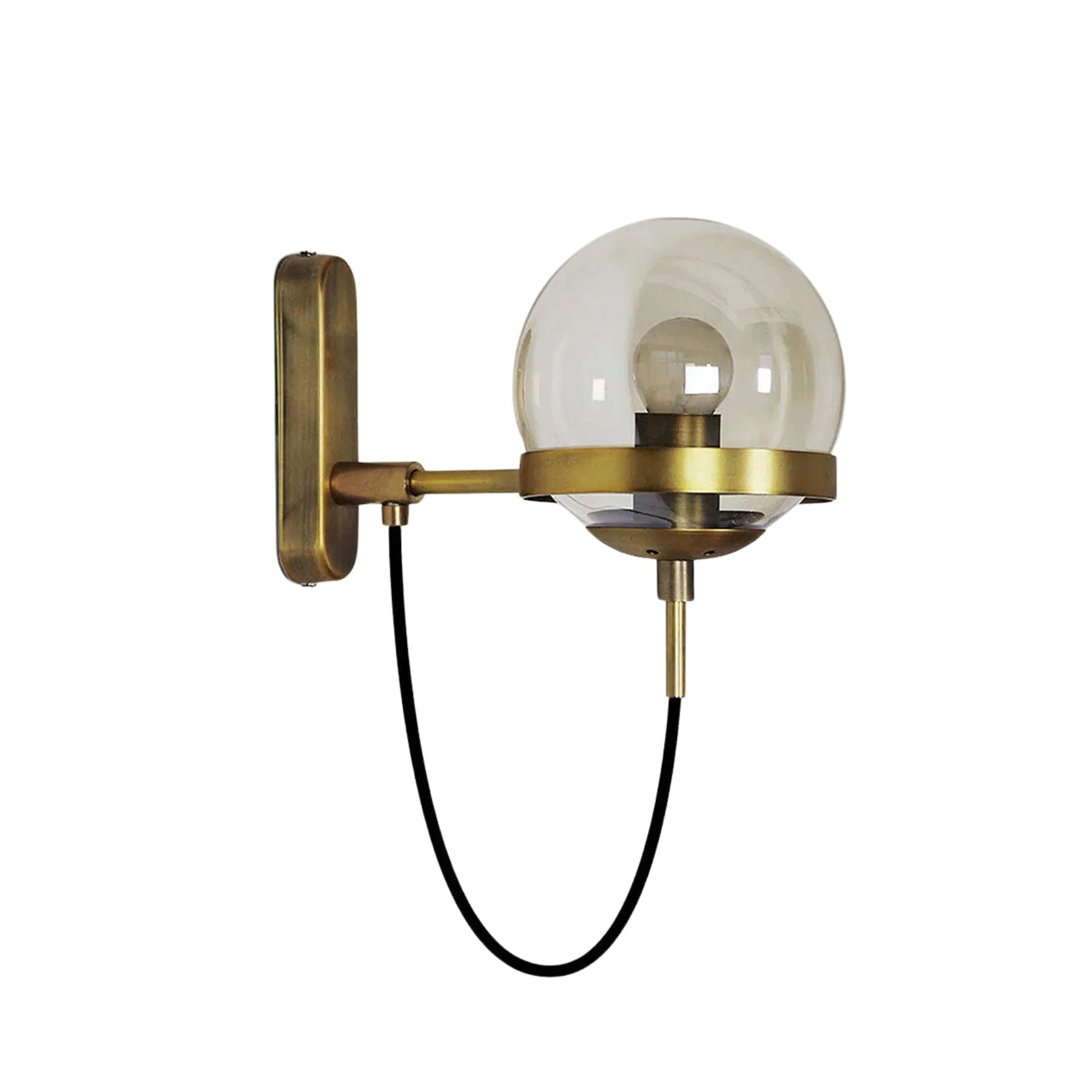 Zelva Retro Bolvorm Wandlamp