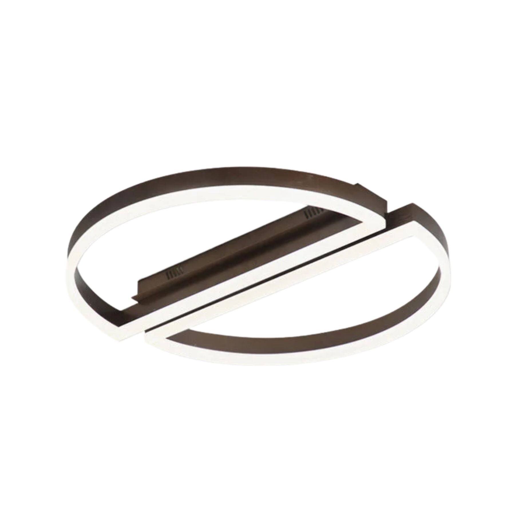 Zipler Dubbel Halfronde Plafondlamp