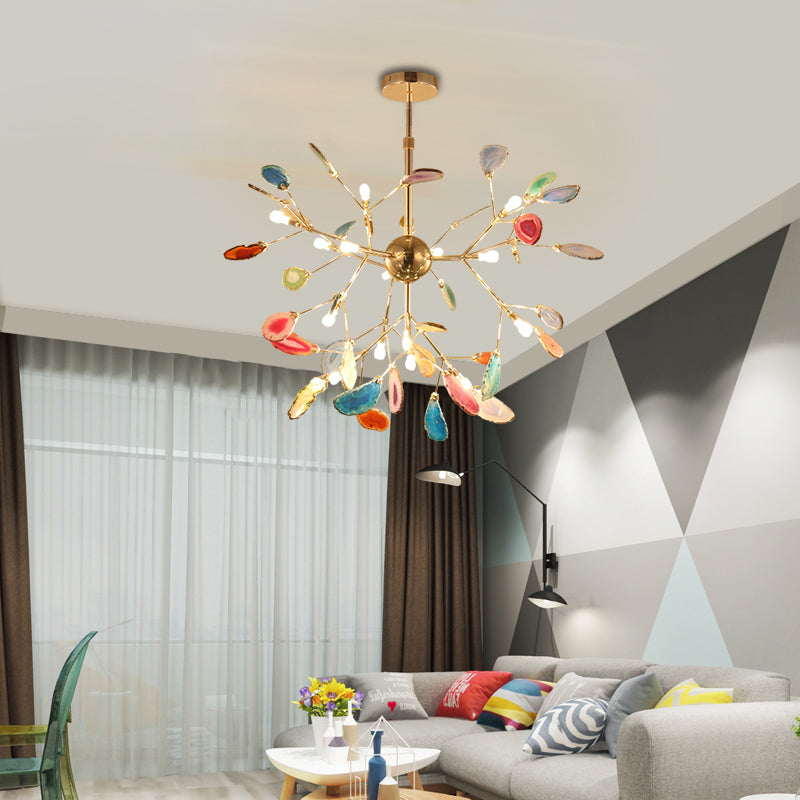 Sela Agaat Steen Hanglamp