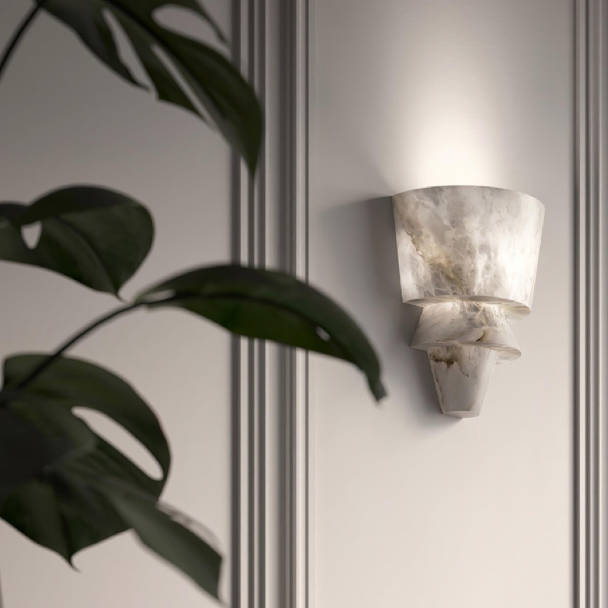 Rosvani Albaster Wandlamp