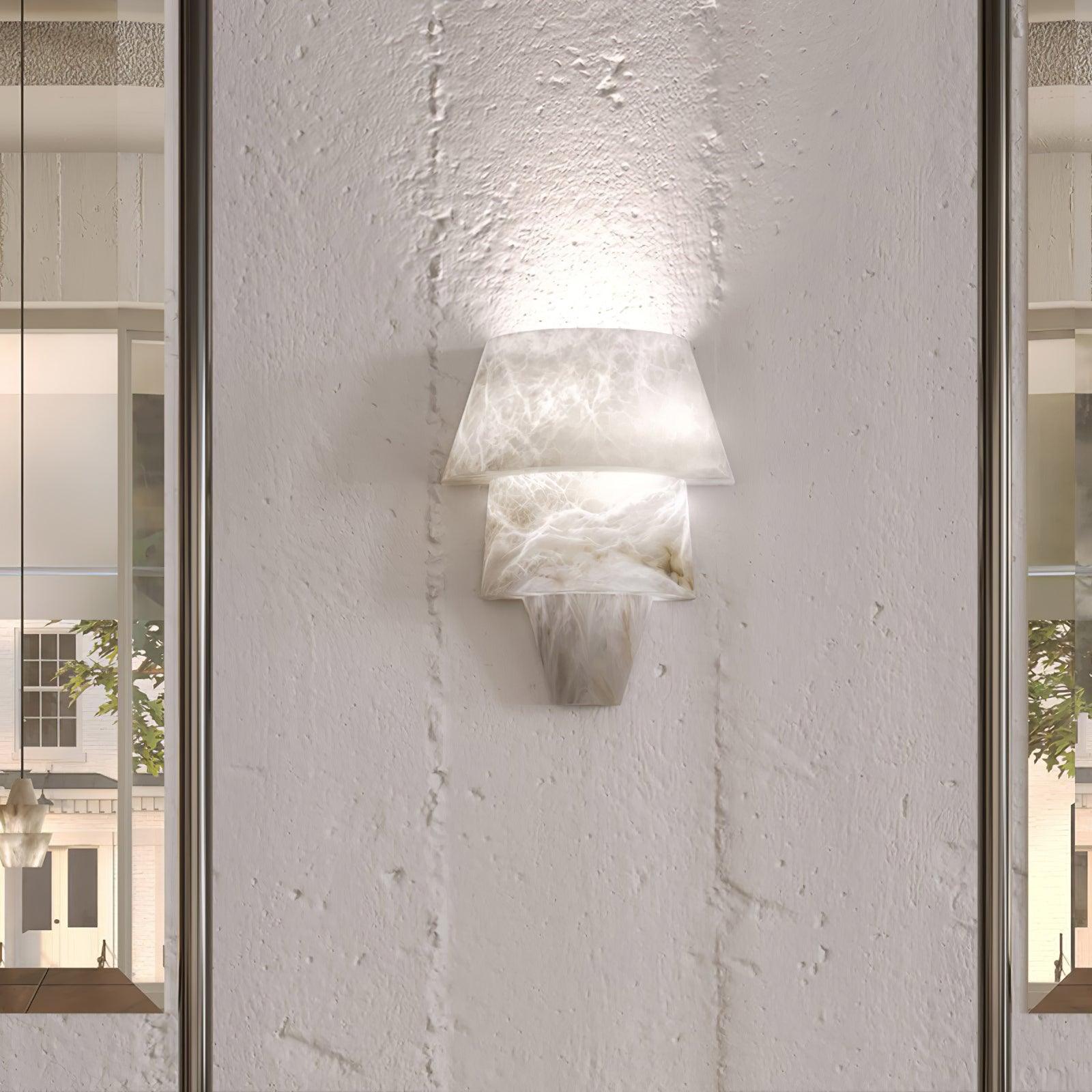 Rosvani Albaster Wandlamp