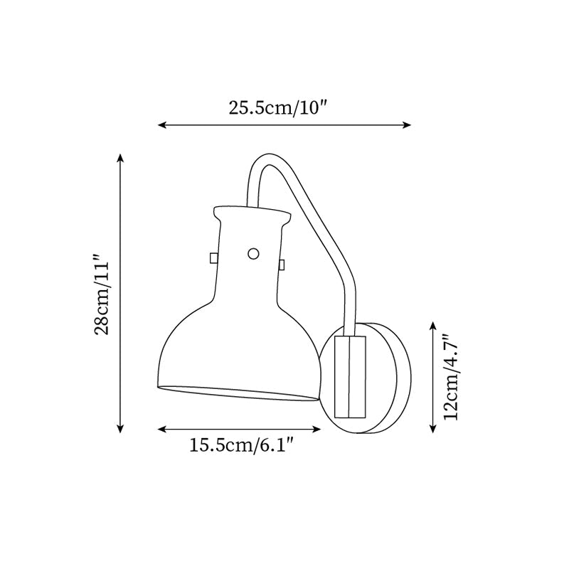 Letiazo Wandlamp