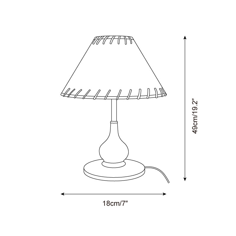 Leritan Lampada da Tavolo
