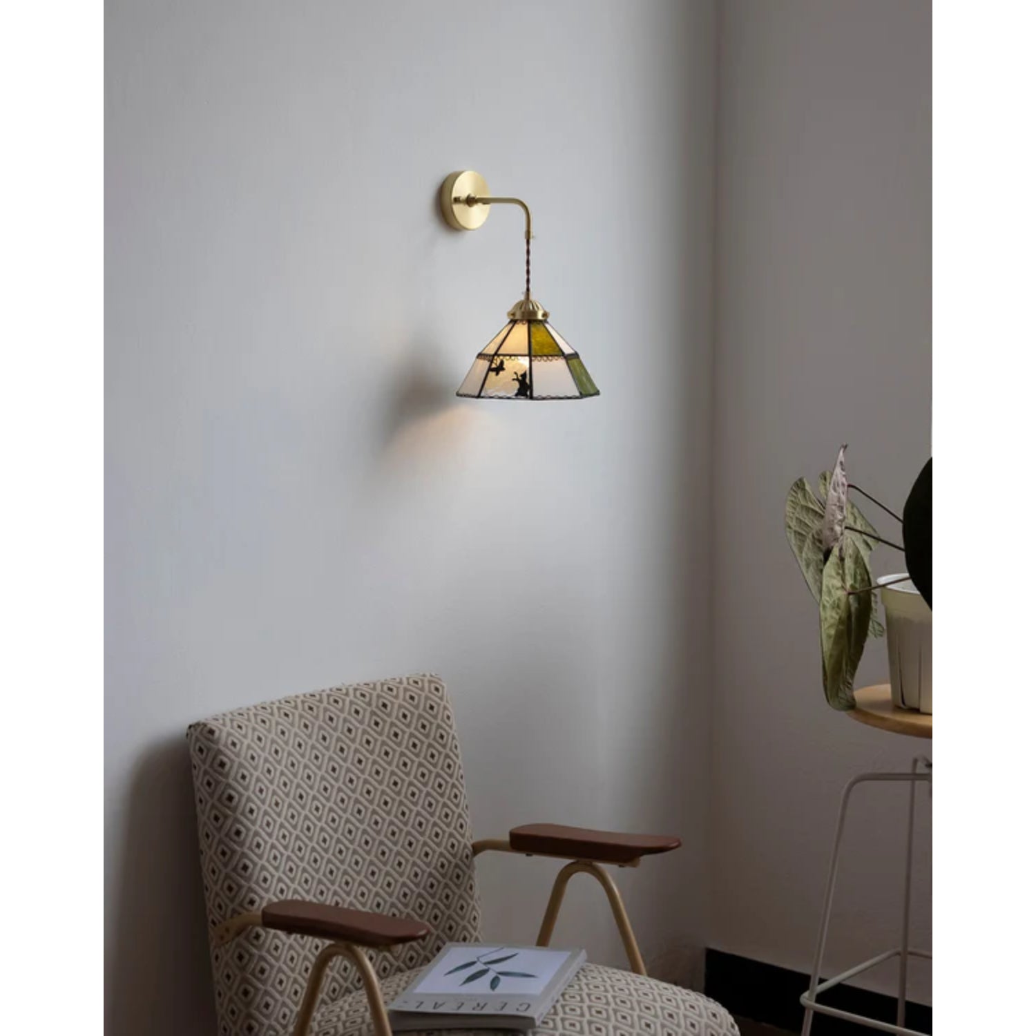 Lampada da parete Melzo Tiffany