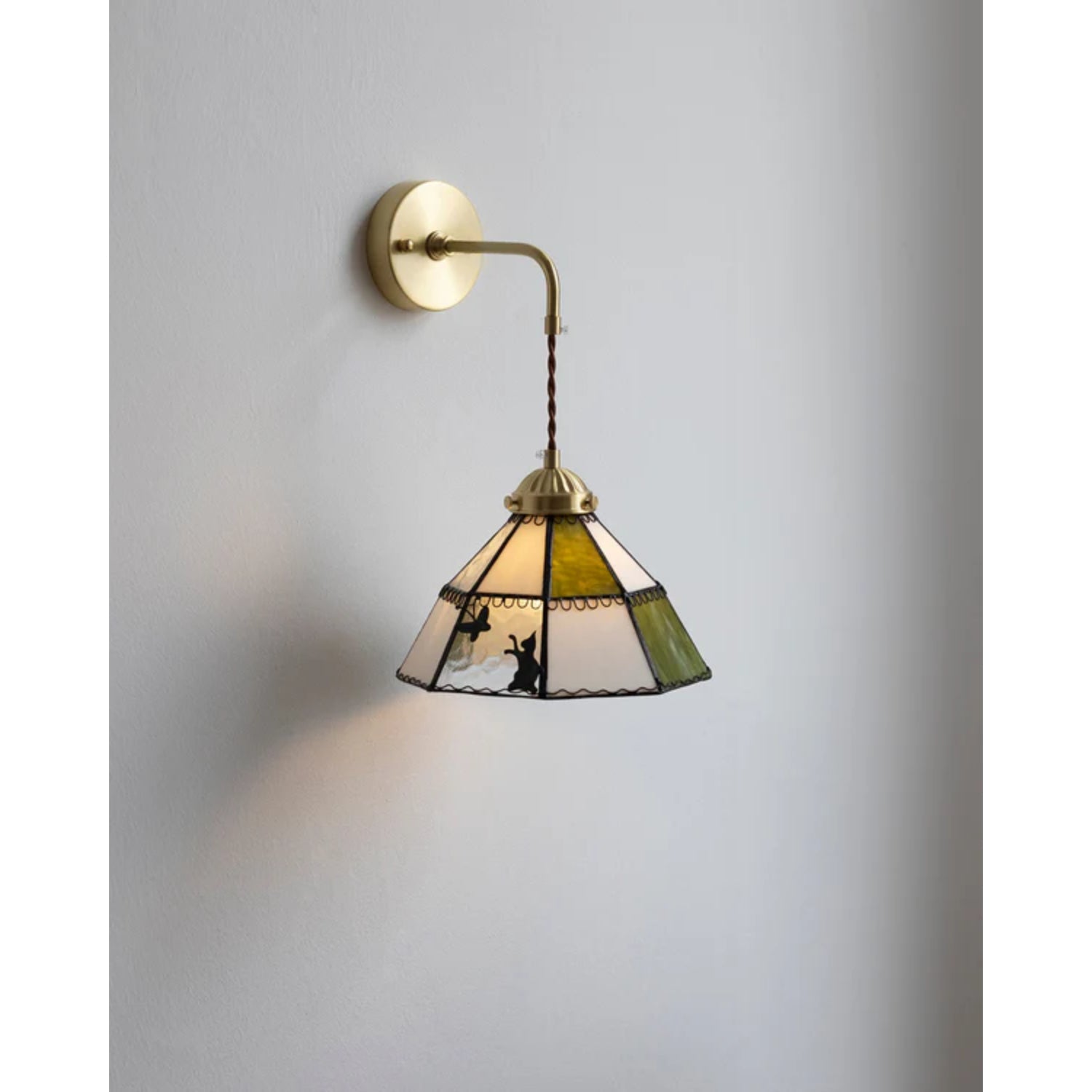 Lampada da parete Melzo Tiffany