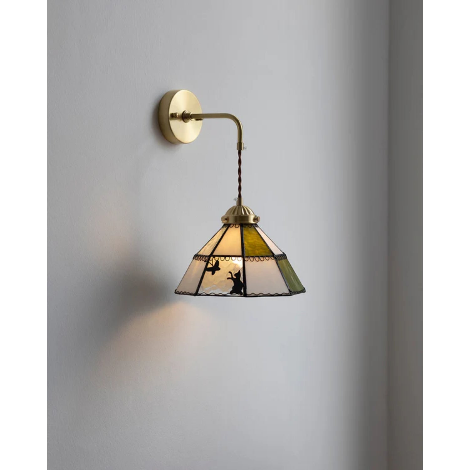 Lampada da parete Melzo Tiffany