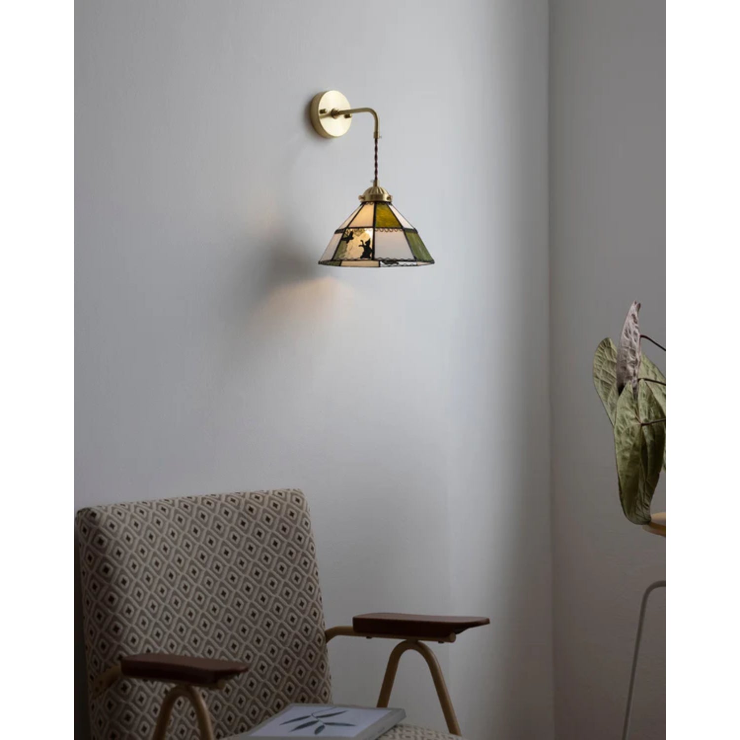 Lampada da parete Melzo Tiffany