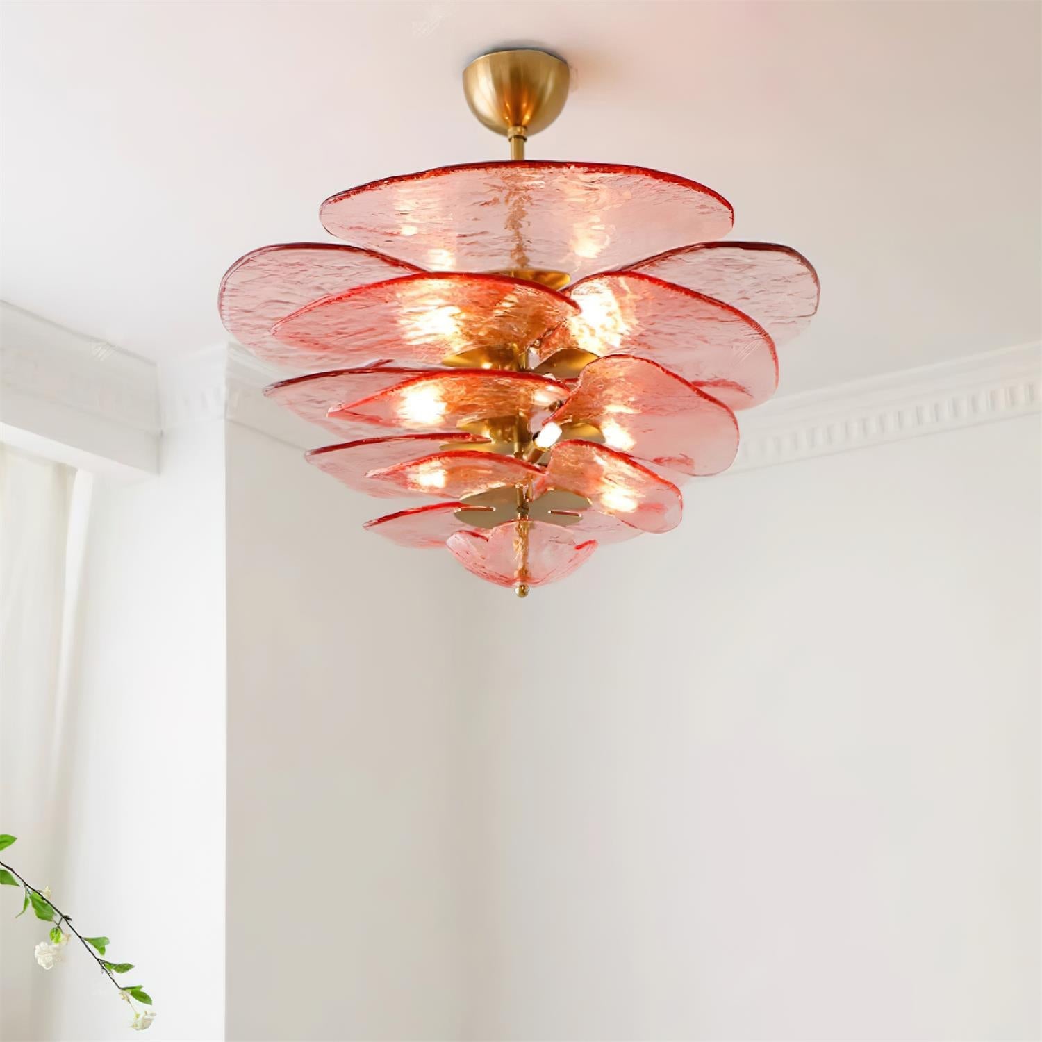 Linsey Flower Plafondlamp