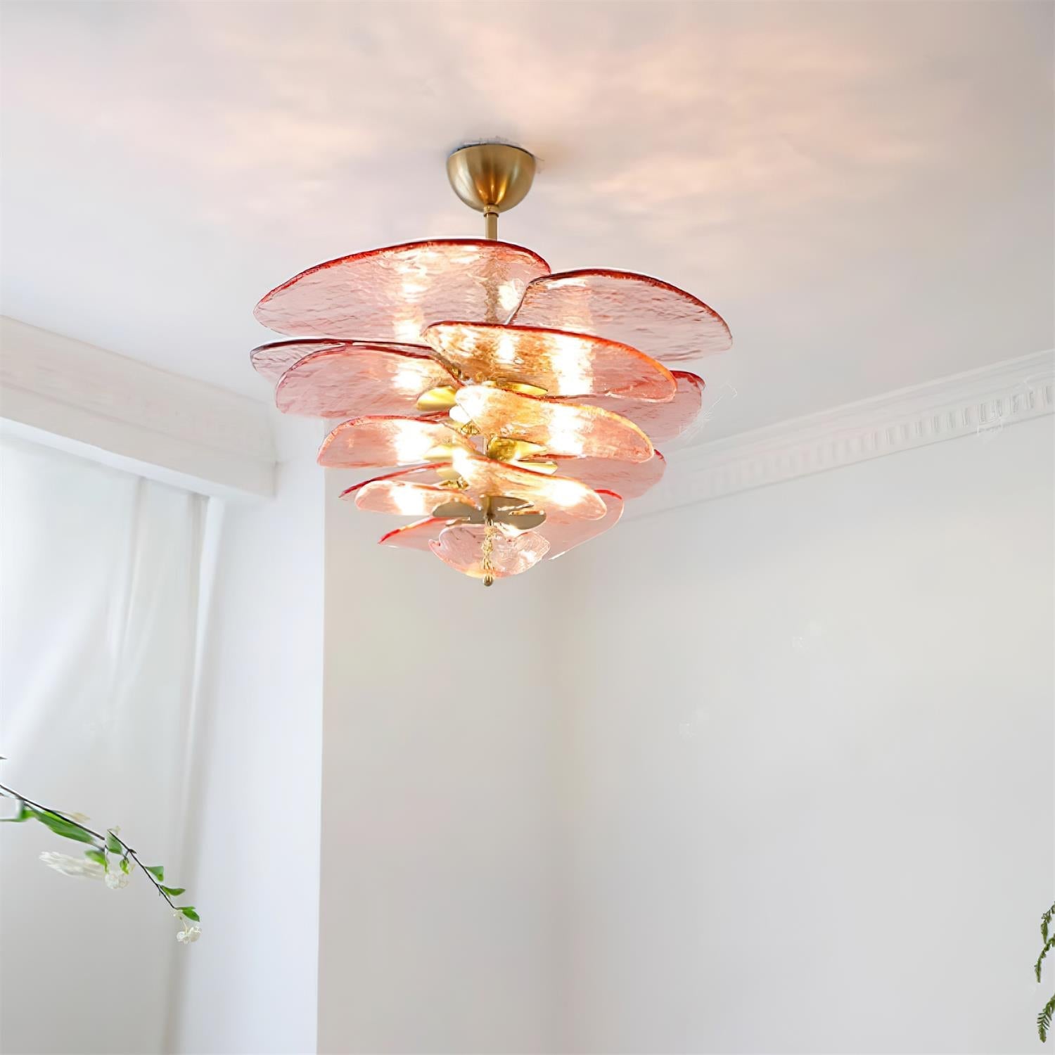Linsey Flower Plafondlamp