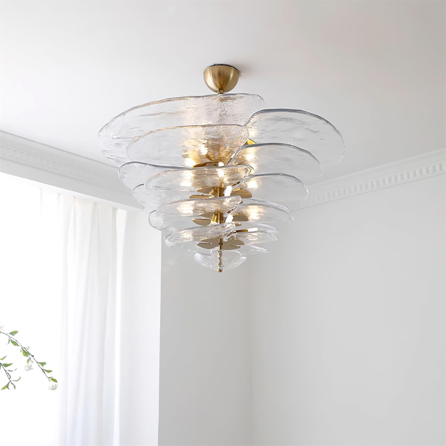 Linsey Flower Plafondlamp