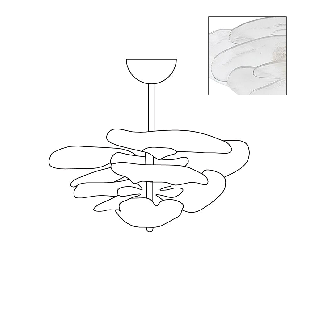 Linsey Flower Plafondlamp