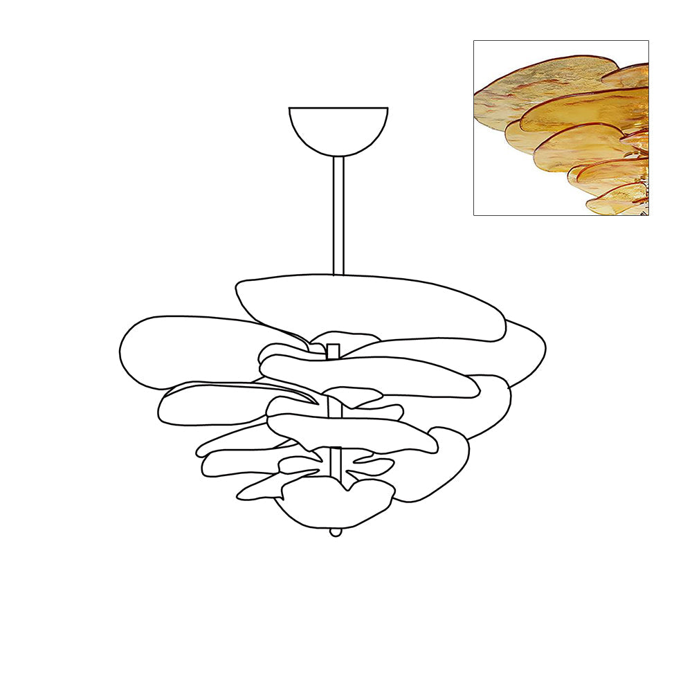 Linsey Flower Plafondlamp