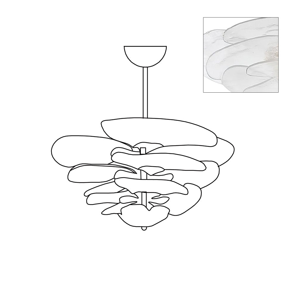 Linsey Flower Plafondlamp