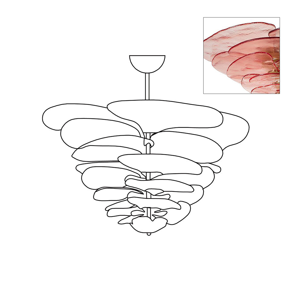 Linsey Flower Plafondlamp