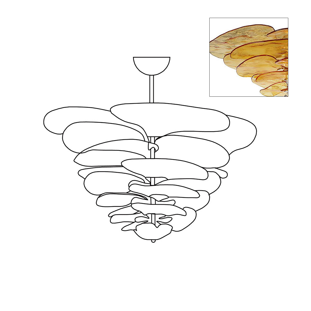 Linsey Flower Plafondlamp