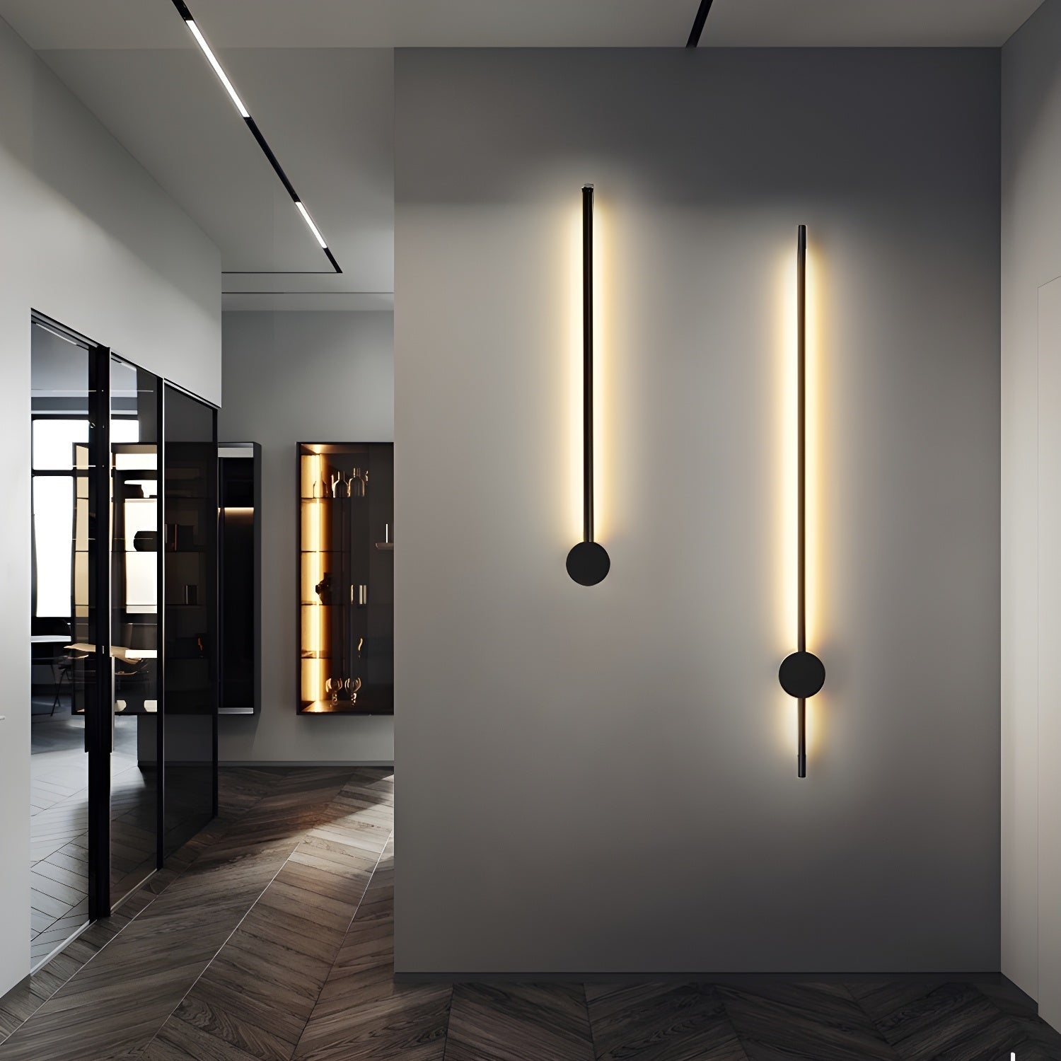 Laza Lineaire Wandlamp