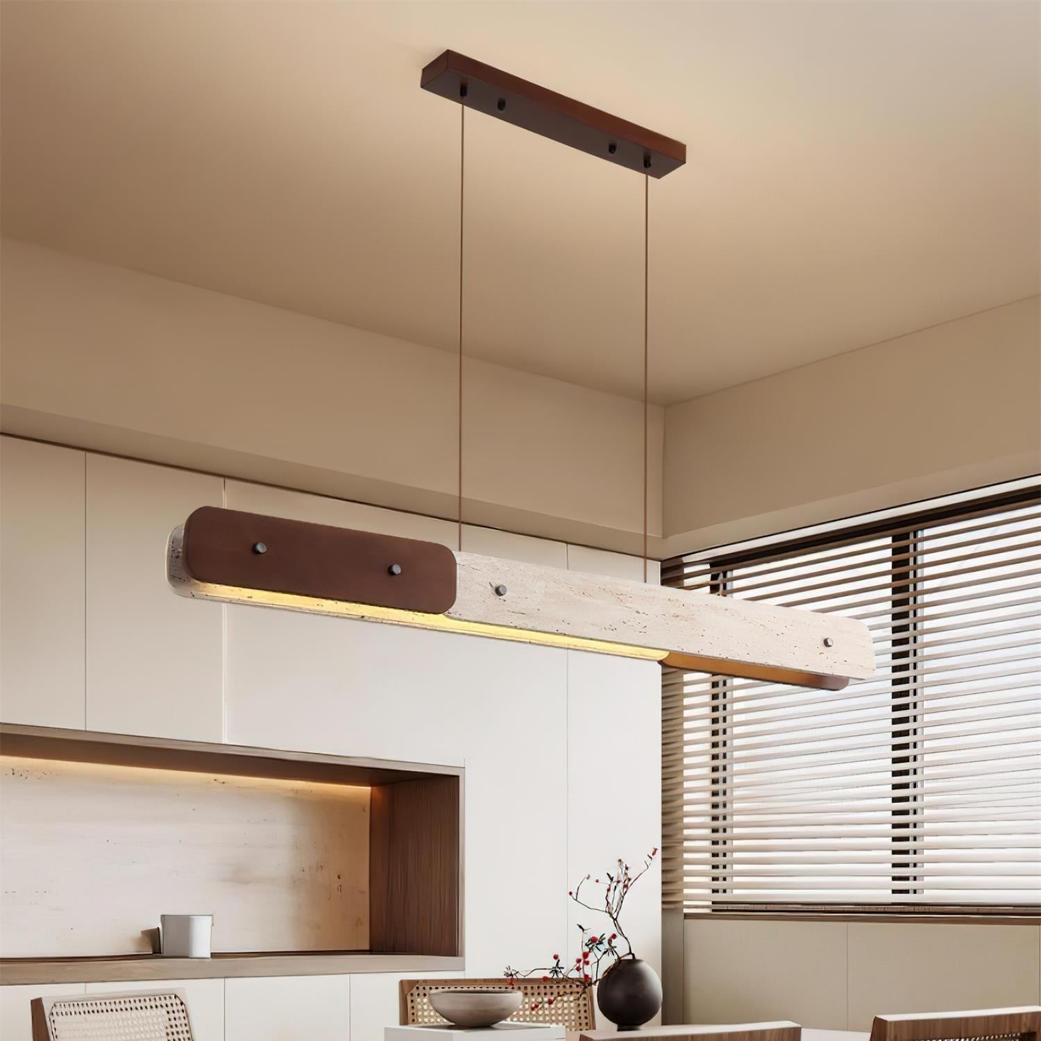 Lengave Travertijn Hanglamp