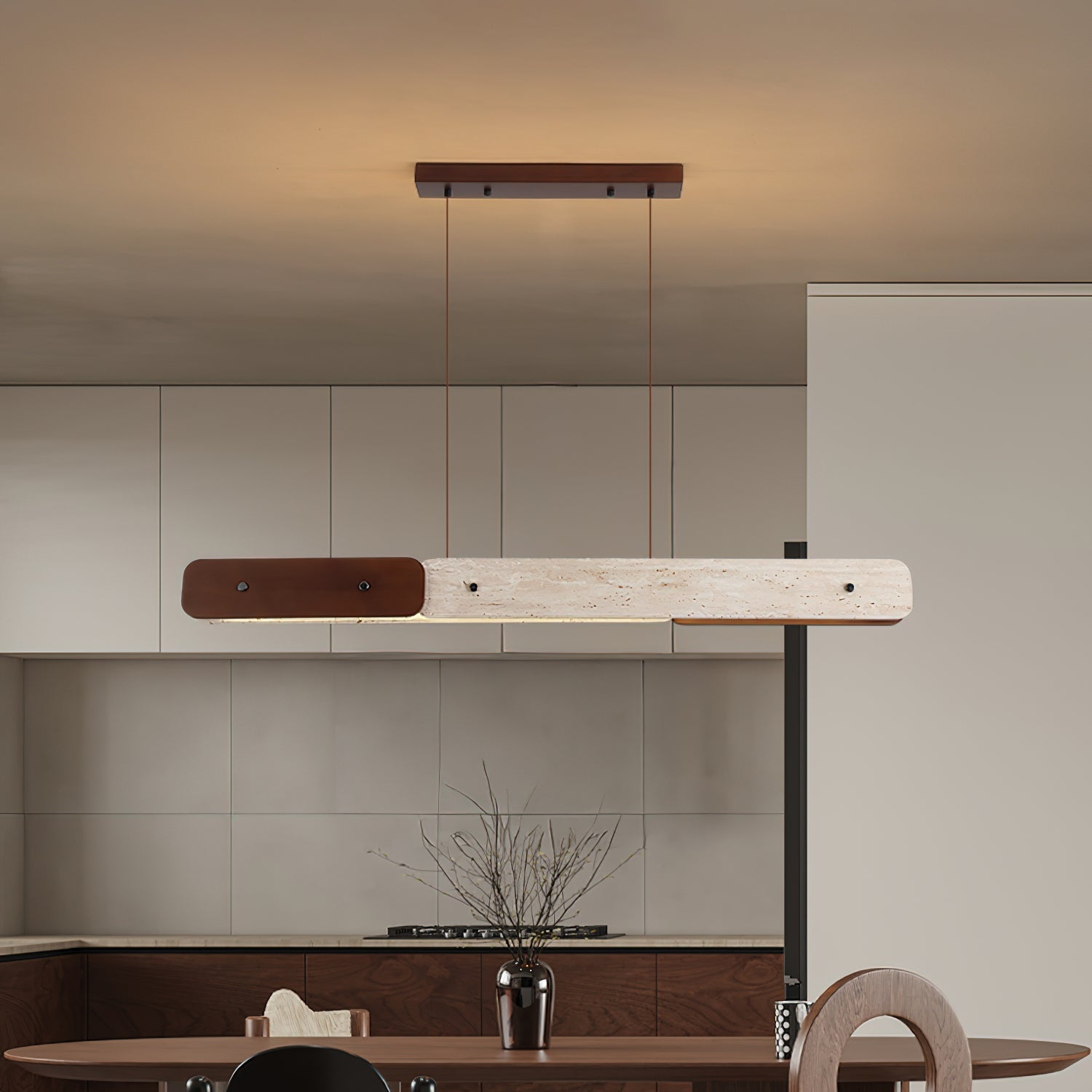 Lengave Travertijn Hanglamp