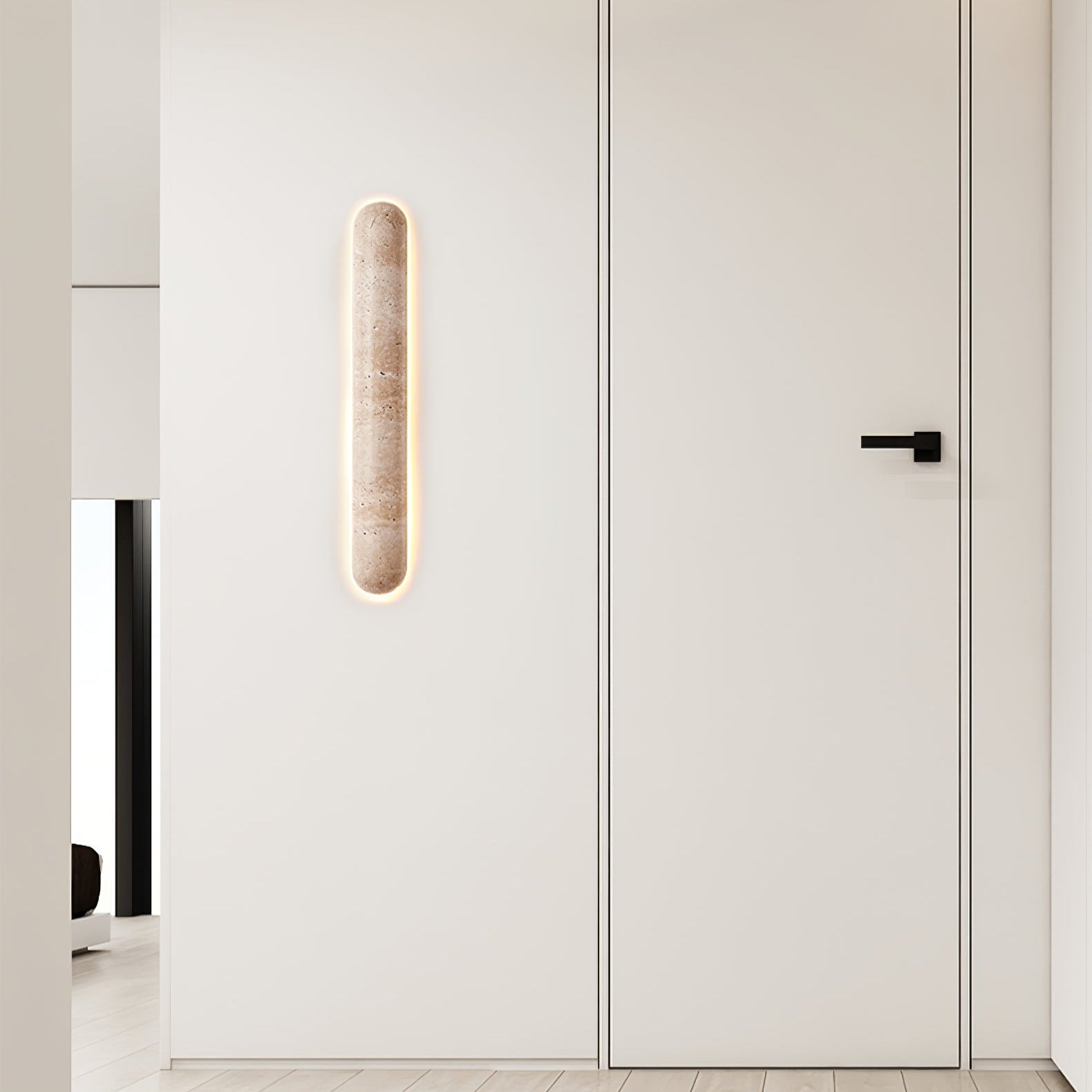 Loizan Natuursteen Wandlamp