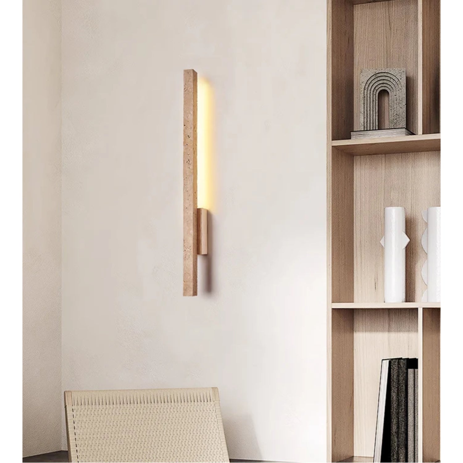 Melicon Natuursteen Wandlamp