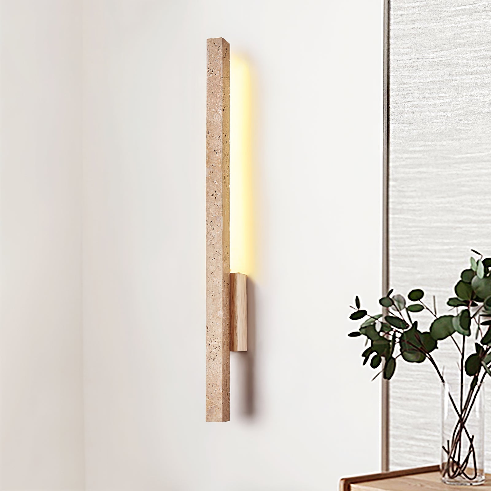 Melicon Natuursteen Wandlamp