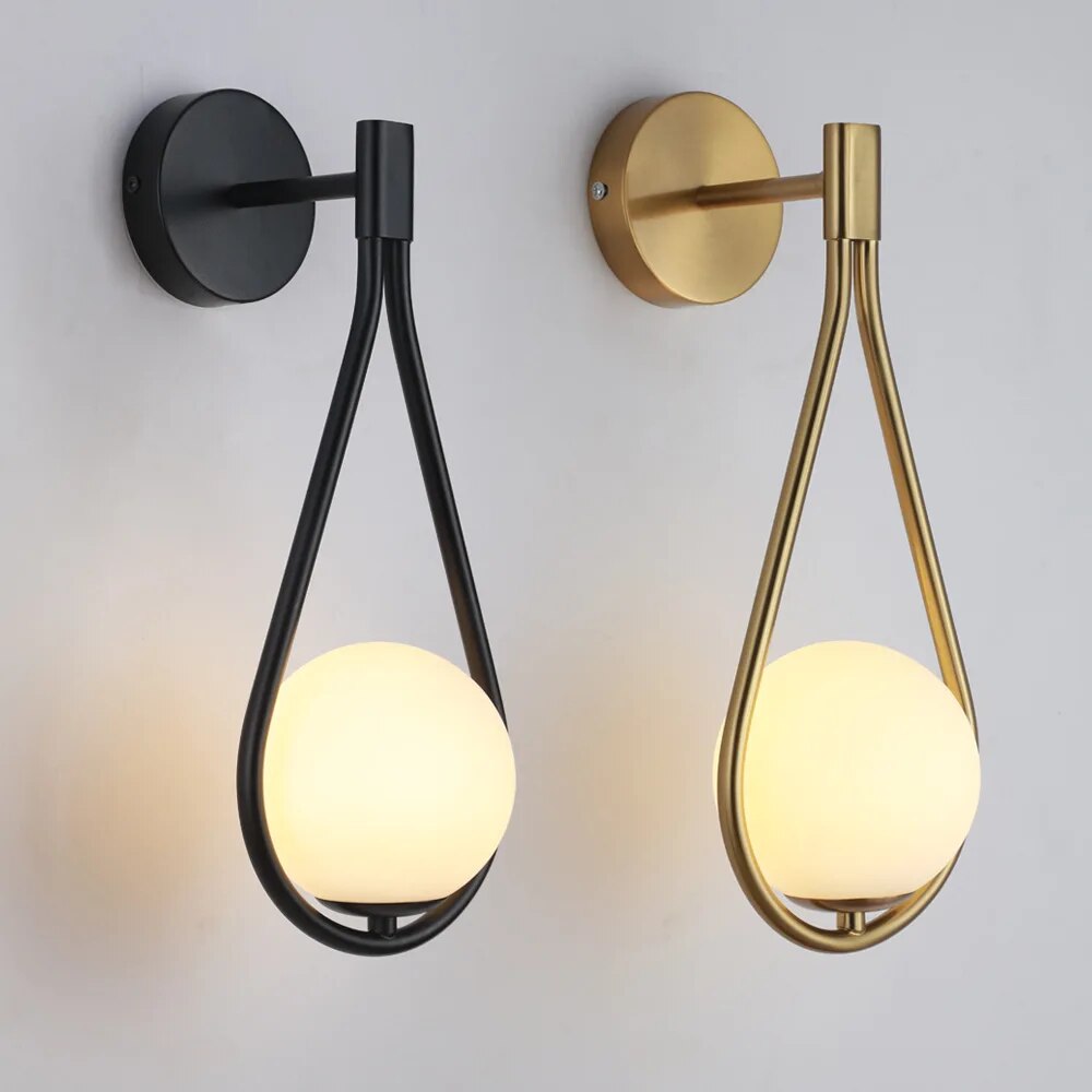 Lyvi Druppel Design Wandlamp