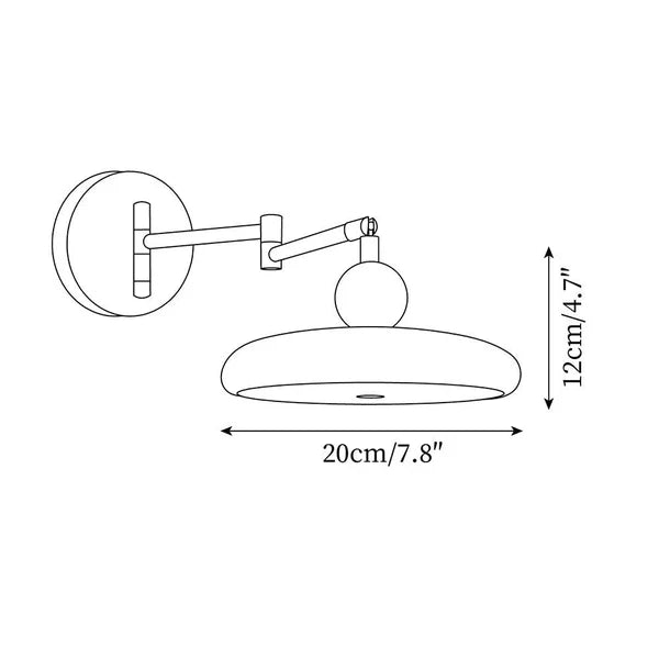 Laslon Wandlamp
