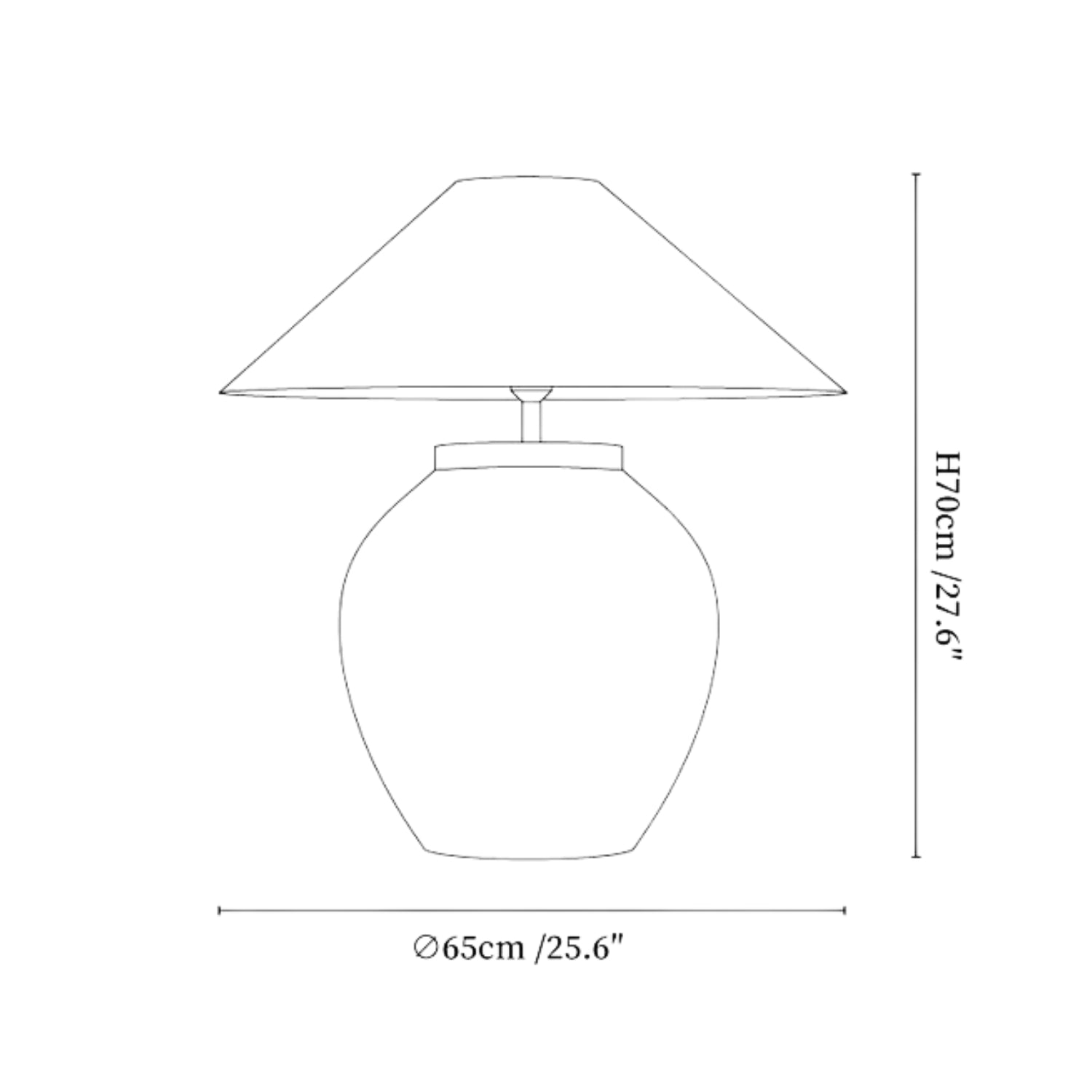 Lampada da tavolo Melipso