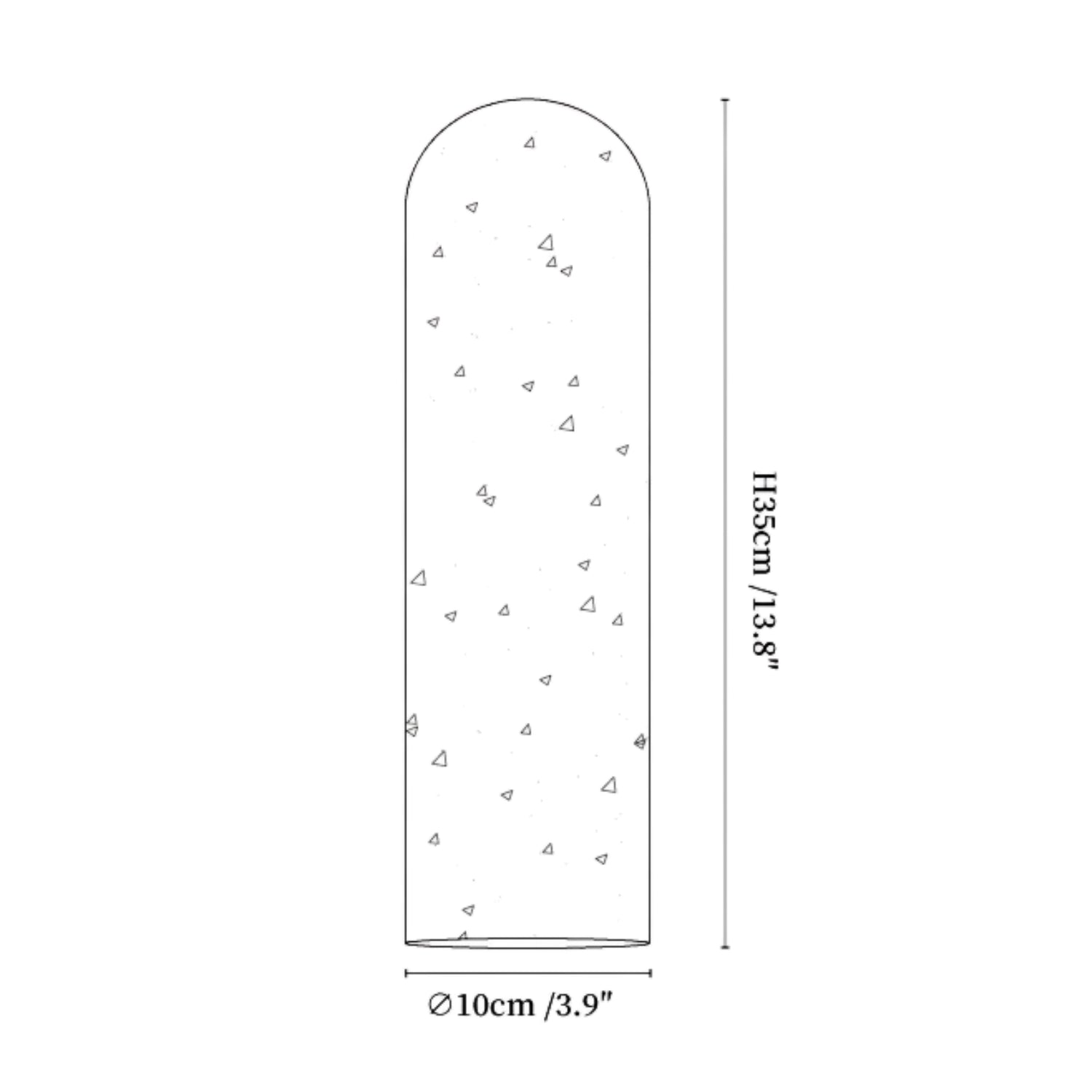 Liozane Travertijn Wandlamp