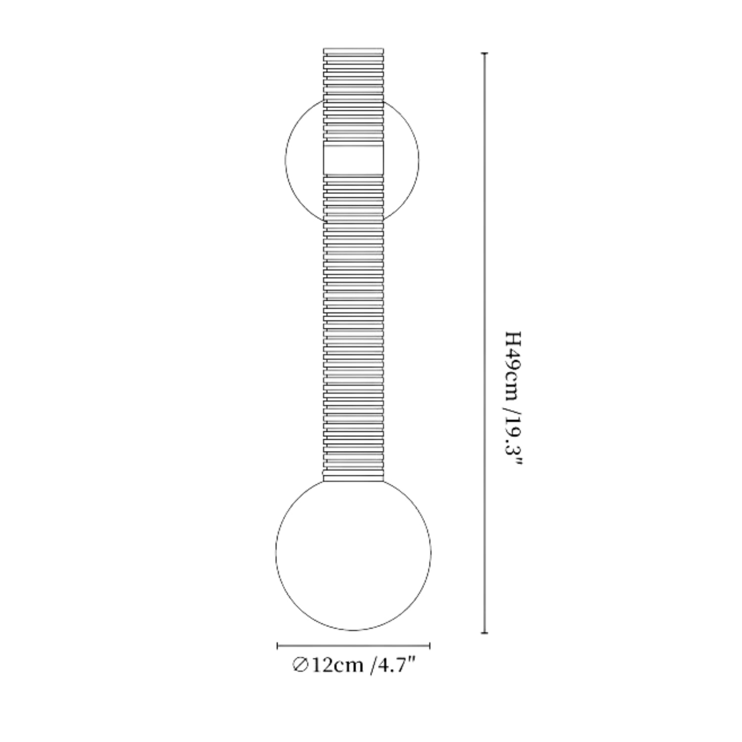 Lampada da parete Lusestro