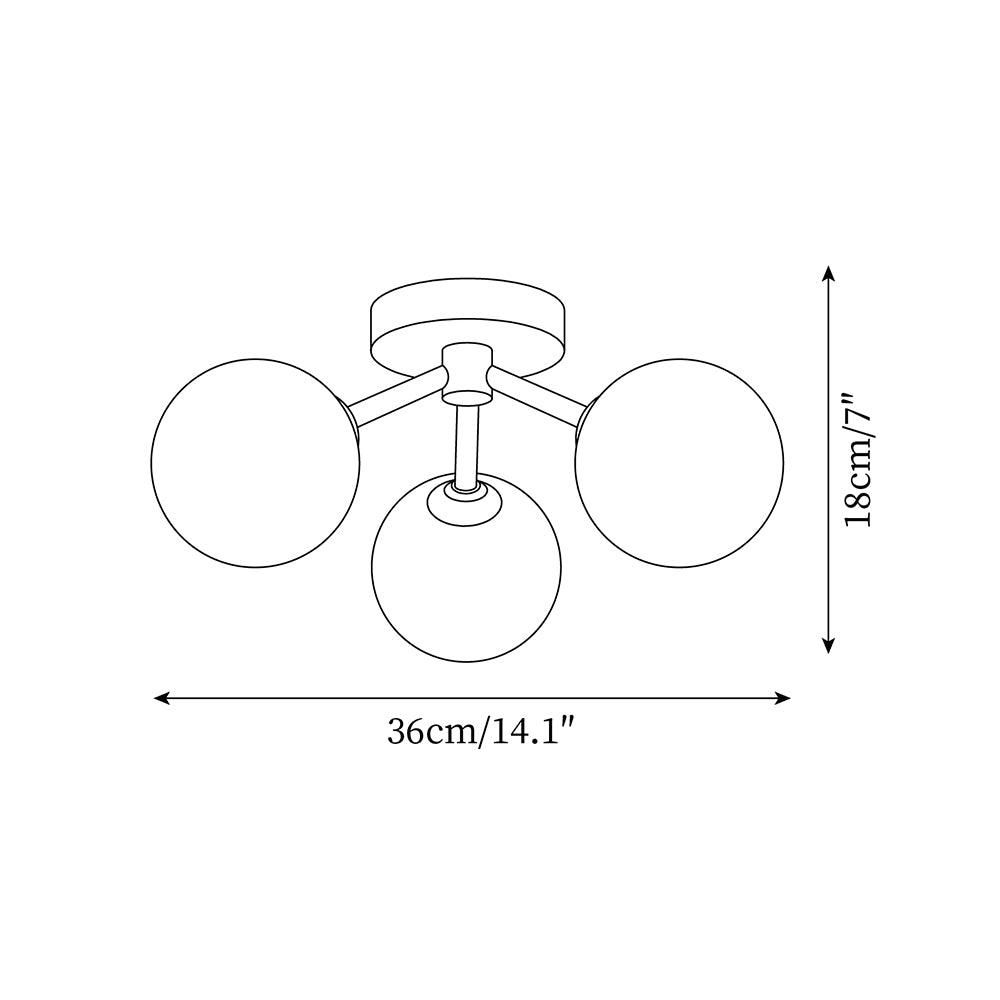 Litenno Plafondlamp