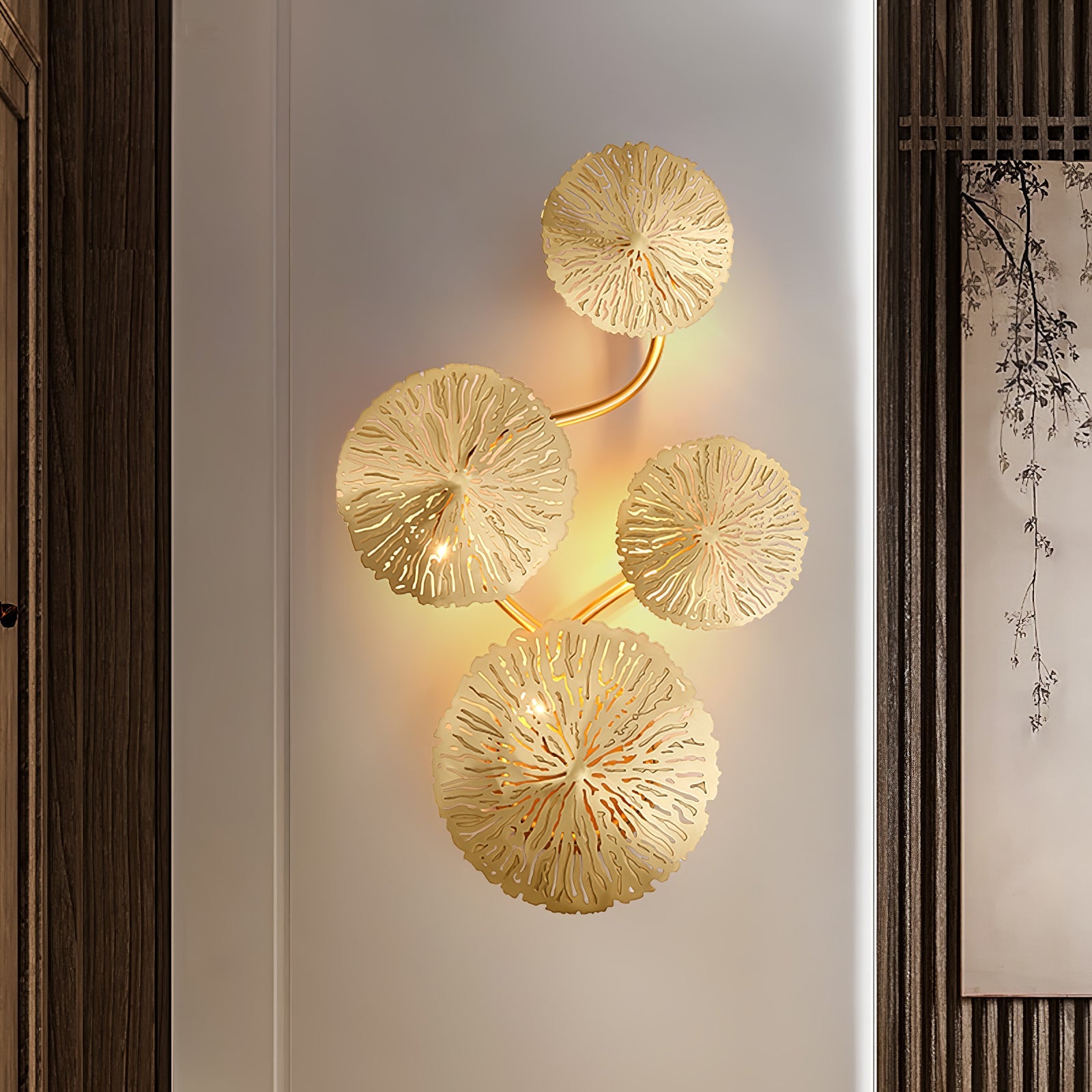 Letuzo Leaf Wandlamp