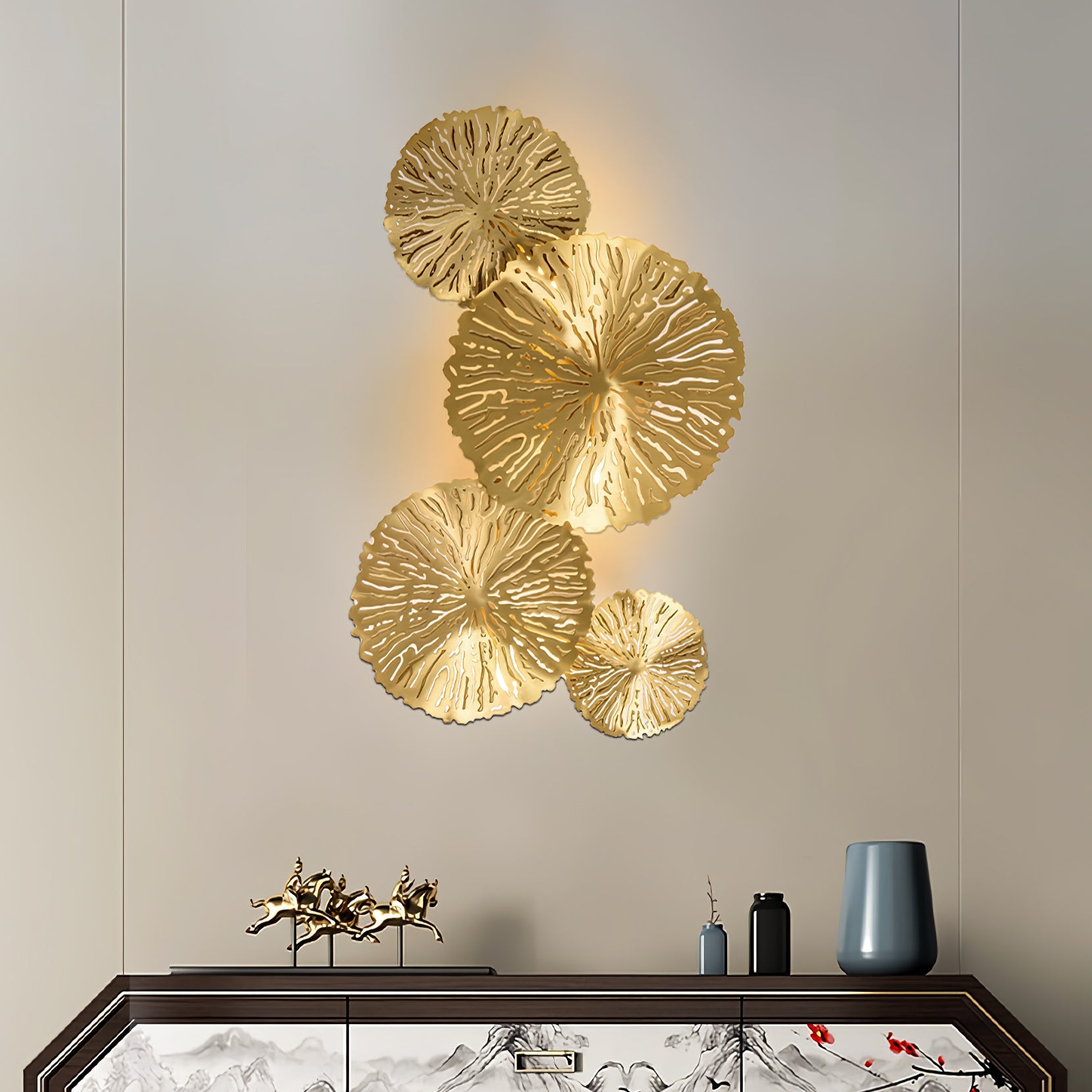Letuzo Leaf Wandlamp
