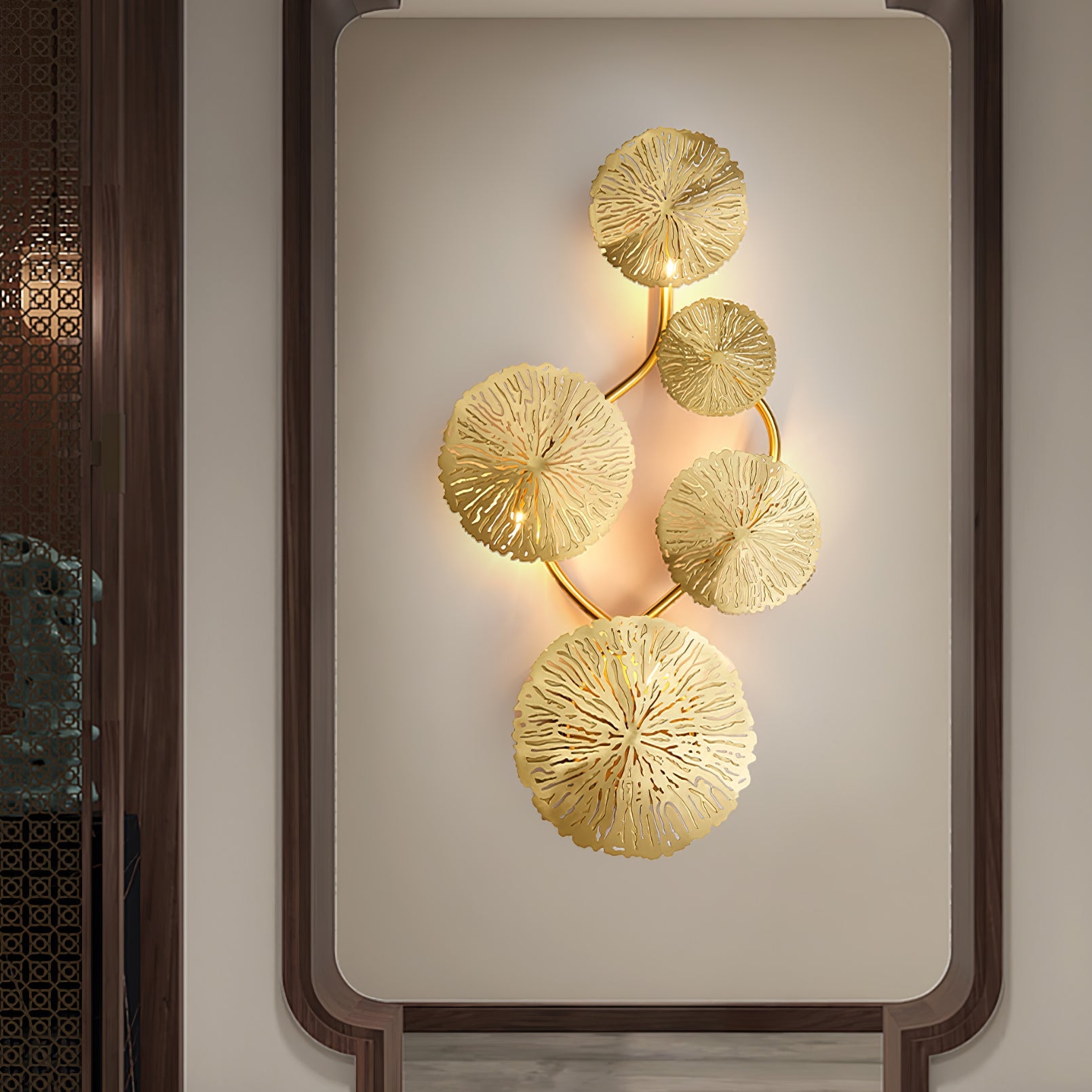 Letuzo Leaf Wandlamp
