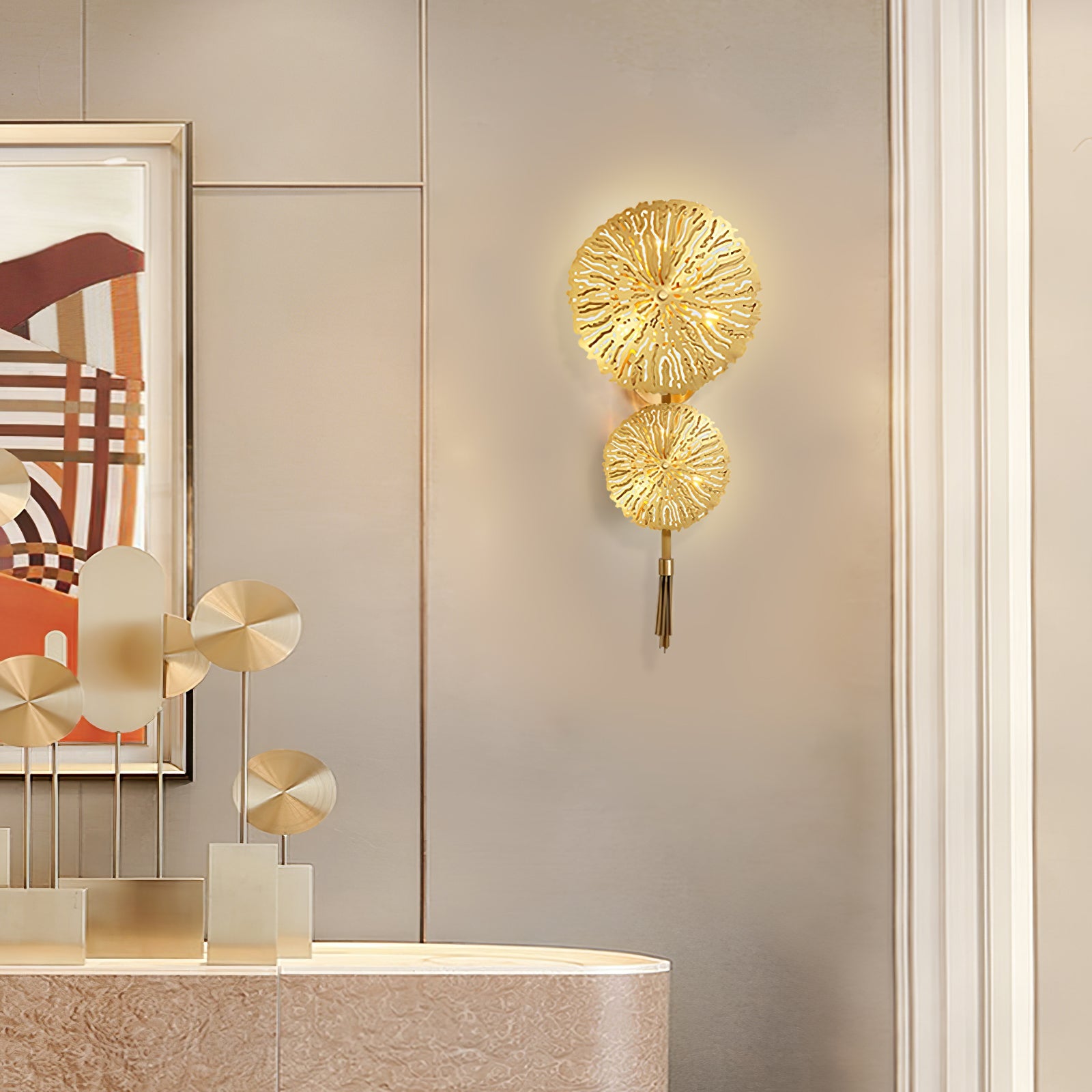 Letuzo Leaf Wandlamp