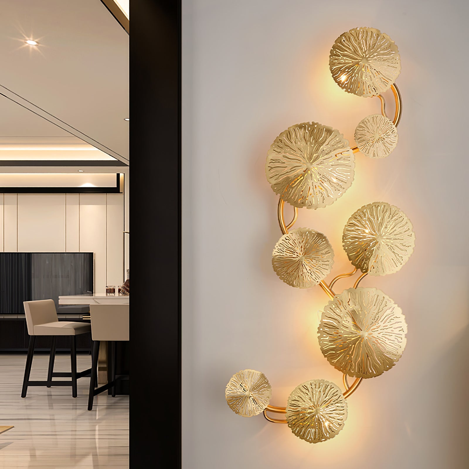 Letuzo Leaf Wandlamp