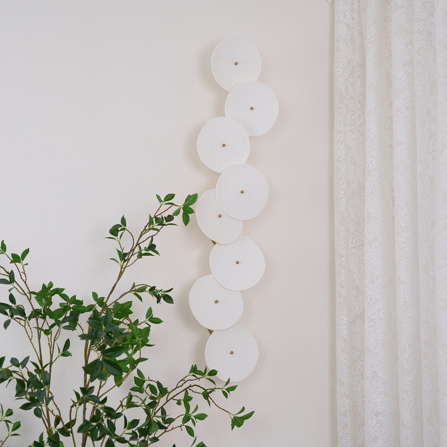 Lys Lotus Wandlamp